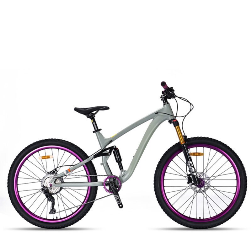 27.5 Inch 10 Speed Aluminum Alloy Full Suspension Mountain Bike - Image 3