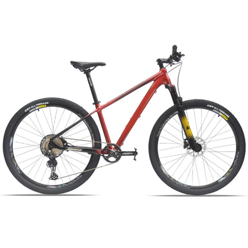 Carbon Fibre Frame Hydraulic Brake 27 Gears 26inch Mountain Bikes